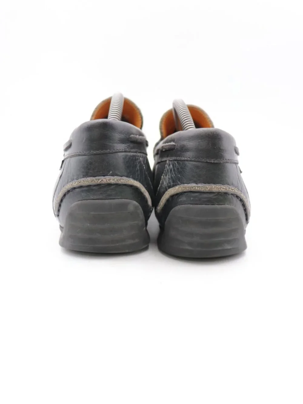 Mephisto Penny Loafers Men's US Size 9.5 Black Leather Slip On Moccasin Shoes